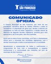Comunicado Oficial