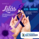 Março Lilás e Azul-Marinho: campanhas alertam para os cânceres de colo do útero e do colorretal Março Lilás e Azul-Marinho: campanhas alertam para os cânceres de colo do útero e do colorretal