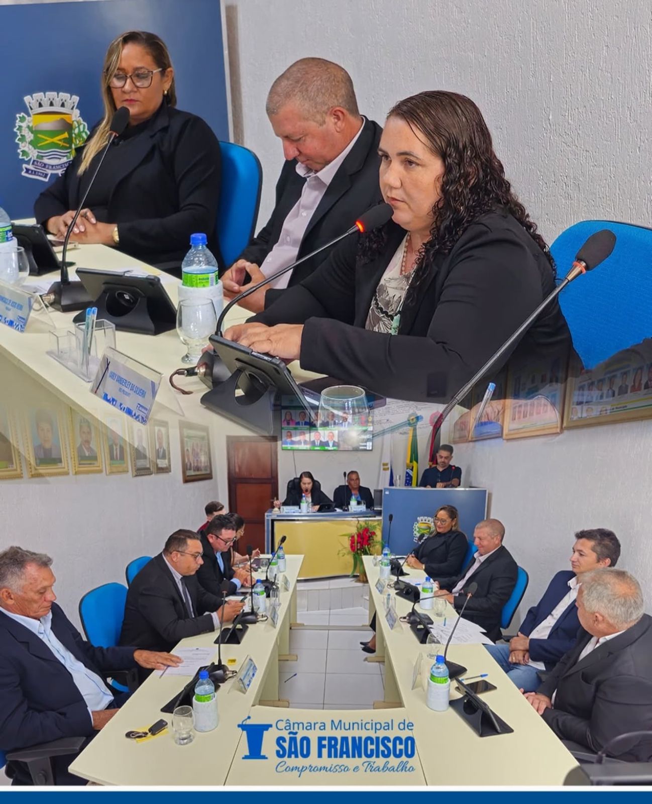 Na últma quinta (10) de abril aconteceu a 7ª Sessão Ordinária na Câmara Municipal de São Francisco